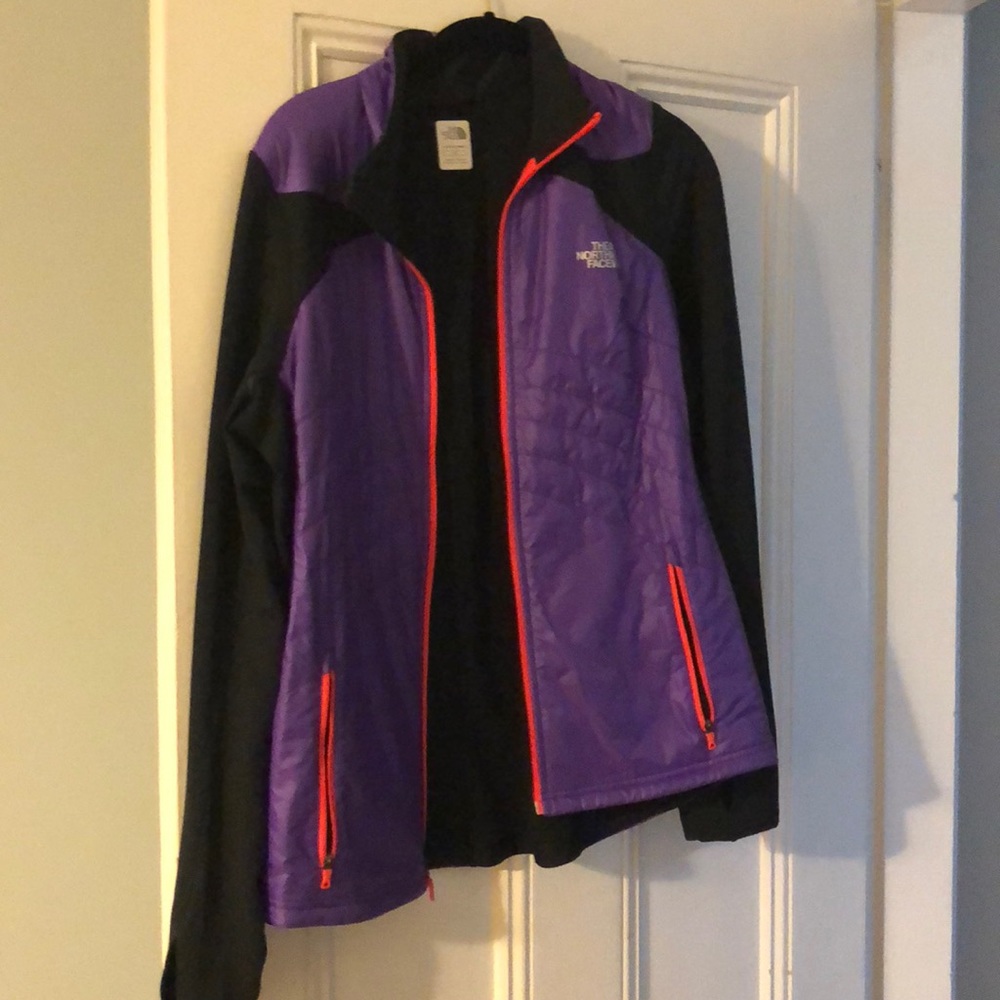 North face zipper jacket